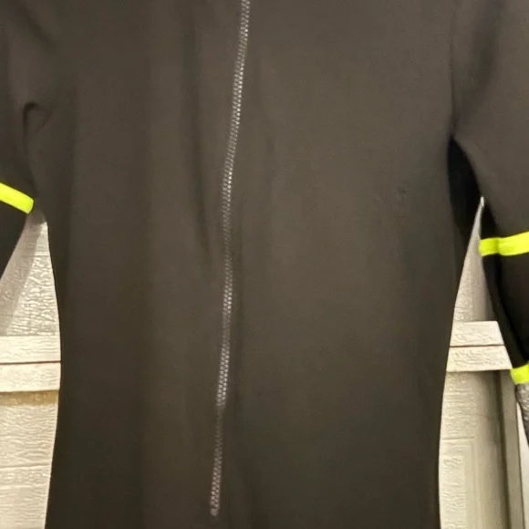 Black and Neon Green Jumpsuit - Picture 3 of 4